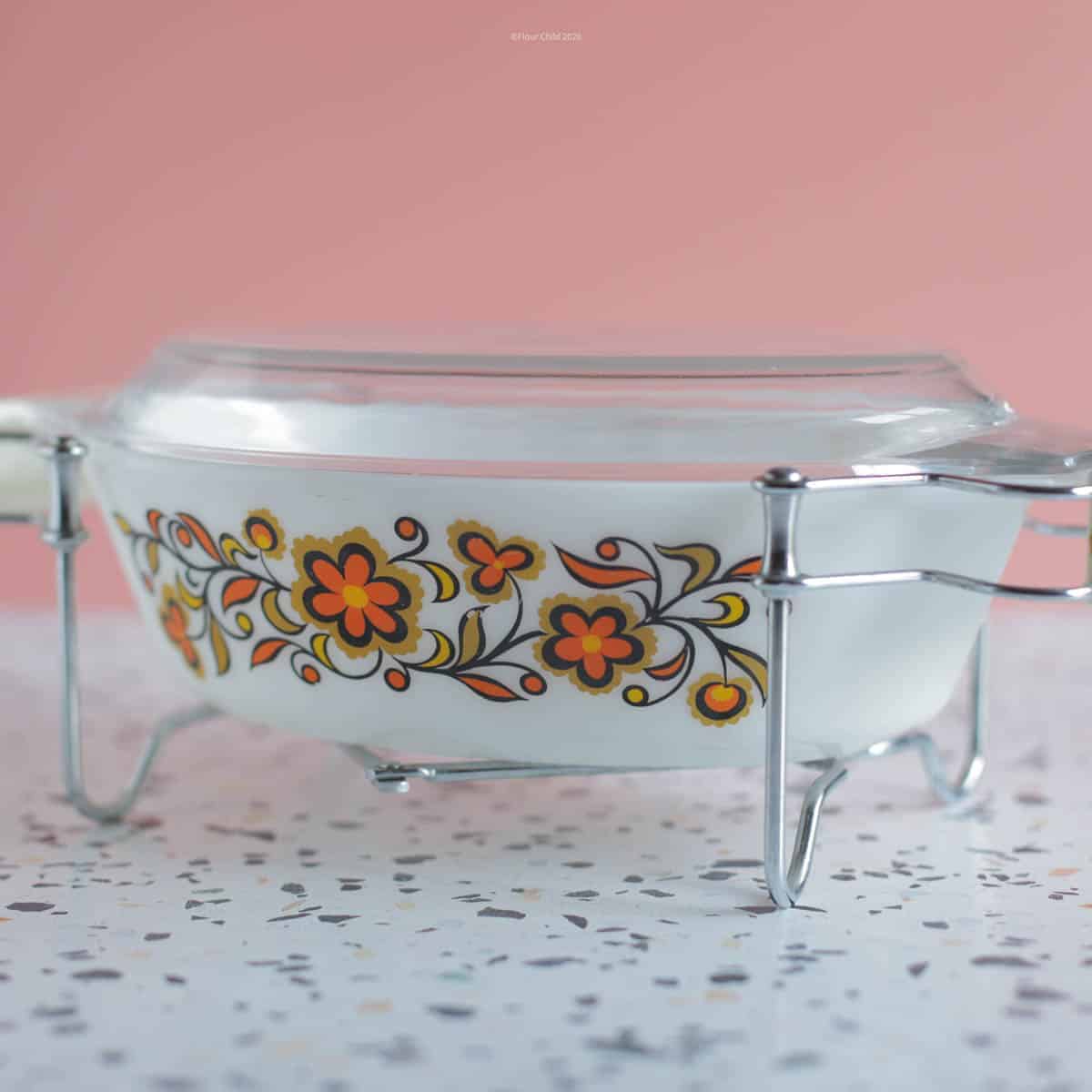 Vintage Pyrex Small Glass Bowl 