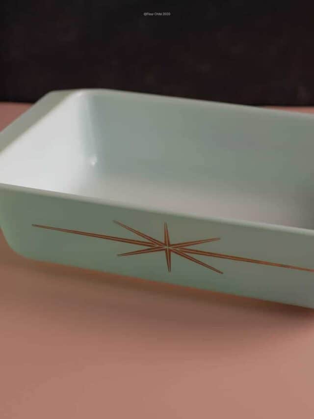 Let's Dish About Vintage JAJ British Pyrex - Flour Child