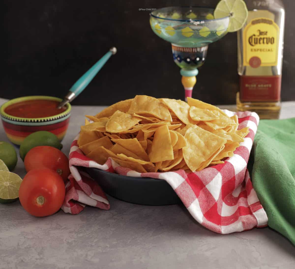 Baked Corn Tortilla Chips - Beyond The Chicken Coop