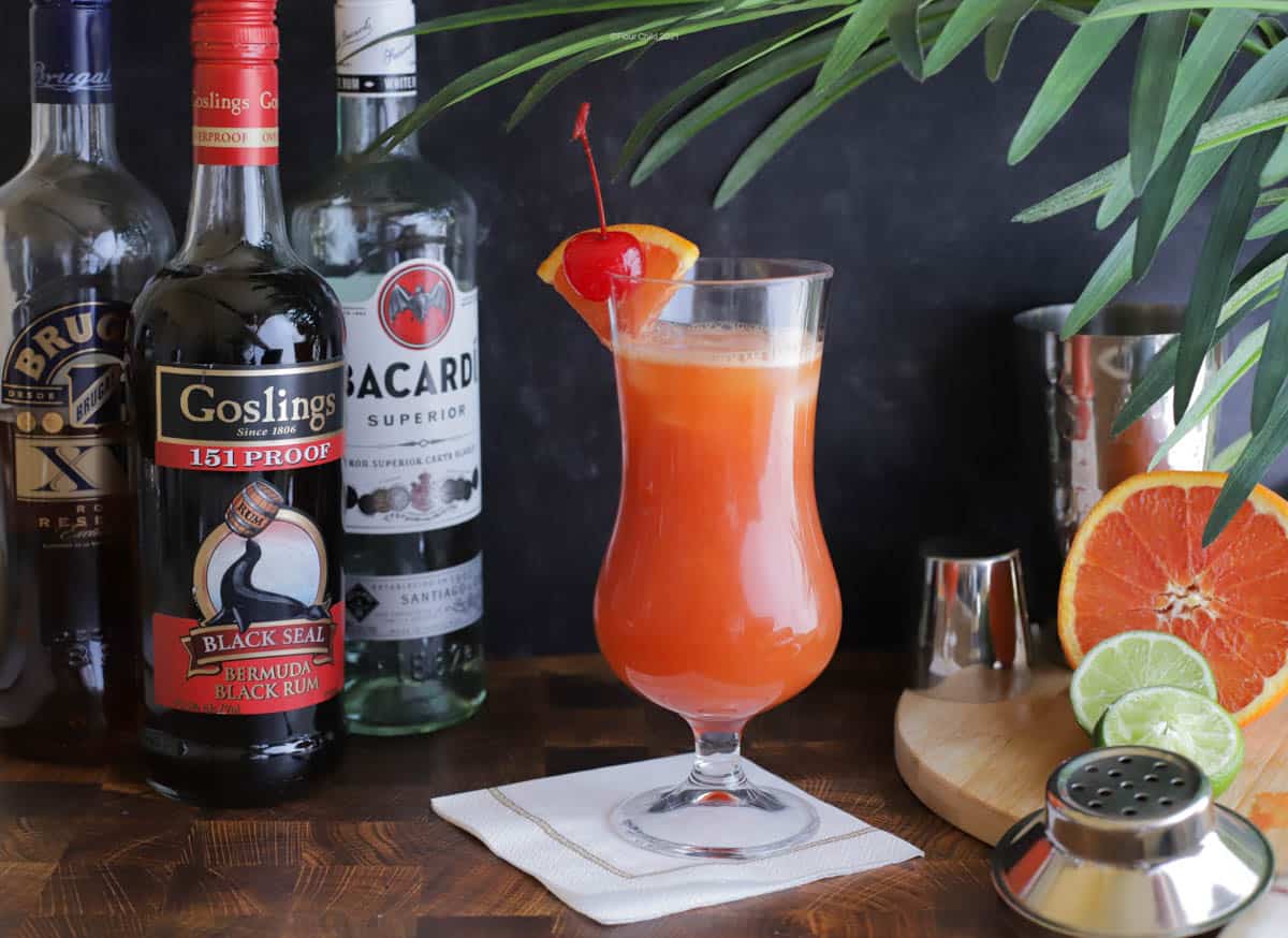 Best Hurricane Cocktail Recipe - How To Make A Hurricane Drink