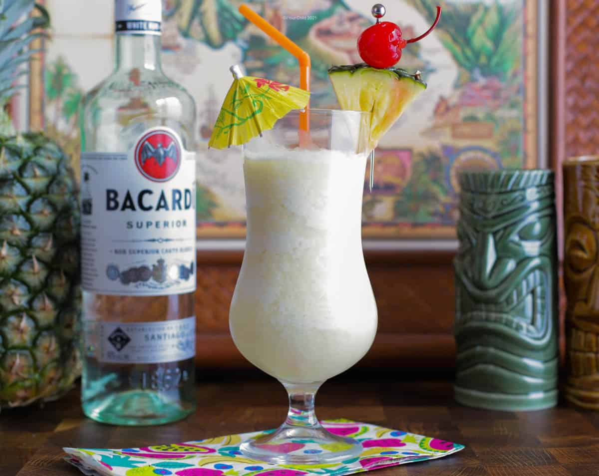 Original 4 Ingredient Piña Colada Recipe - Flour Child