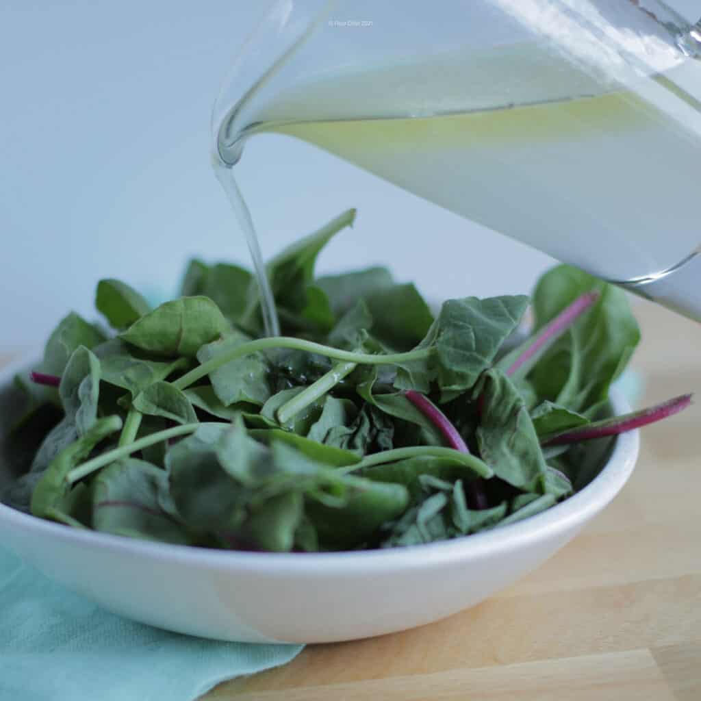 Sweet Vinegar and Oil Salad Dressing Flour Child