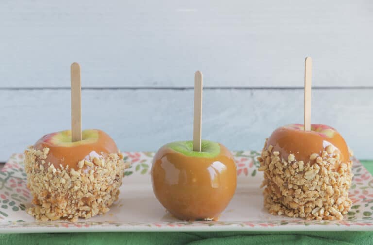 Easy Taffy Apples Recipe (Caramel Apples) Flour Child