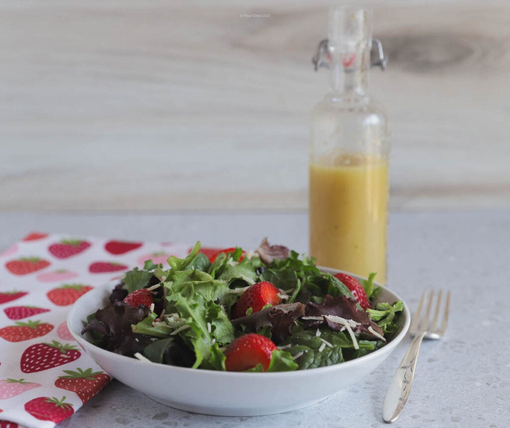 Best Sweet Vinegar and Oil Salad Dressing Recipe Flour Child